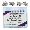 80Pcs Caja Ortodoncia Convertible Tubo Bucal Vinculación MBT 0.022 1er Molar