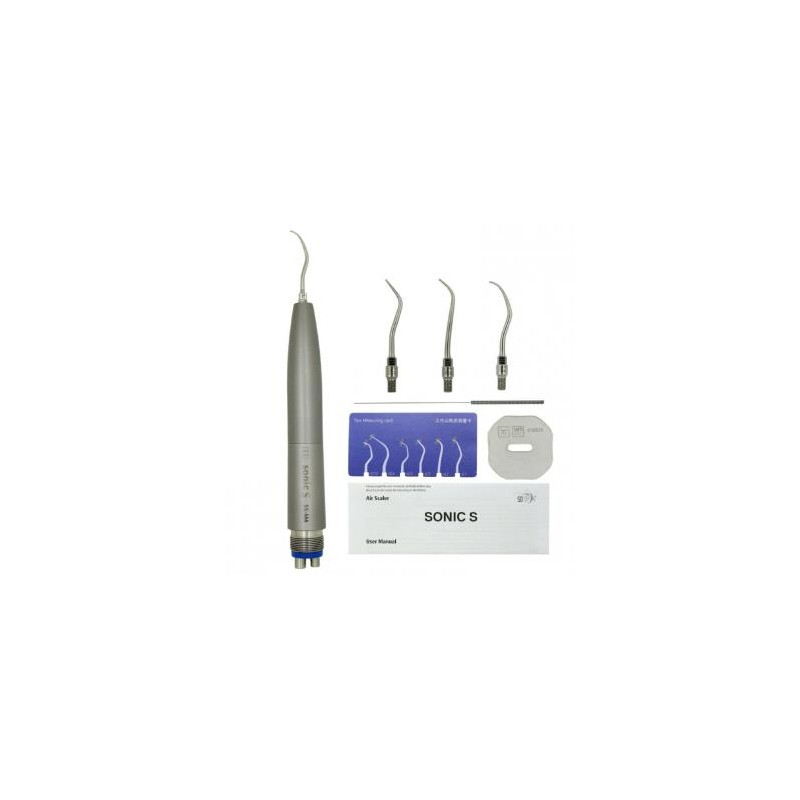 Sonica S higienista Scaler Neumatico con Puntas S3 S2 S1 de 2 agujeros / 4 agujeros