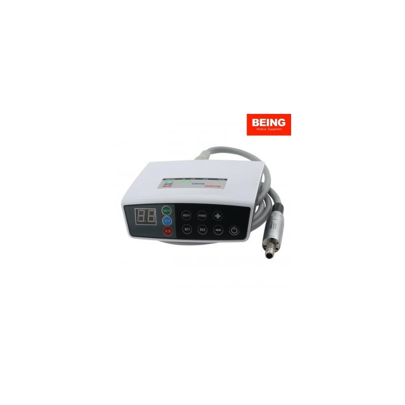 BEING CLINC 2 BEING Micromotor Eléctrico Dental con LED sin Escobillas Compatible KaVo