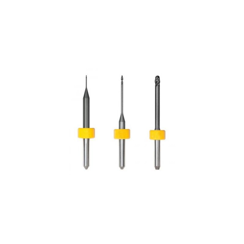1 Caja fresas de fresado de herramientas de Zirconia Dental para fresadora CAD/CAM de laboratorio