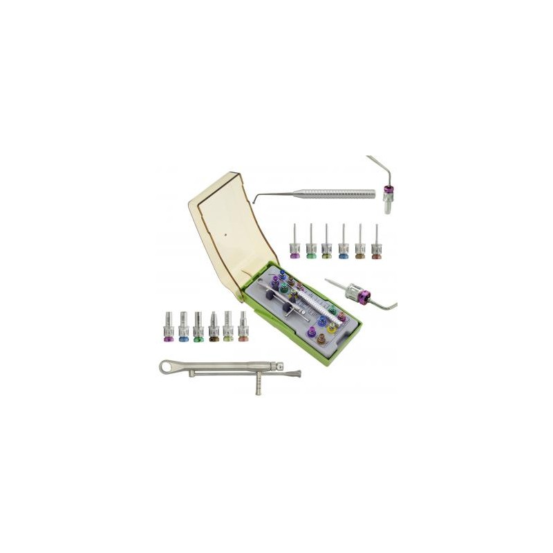 Kit de prótesis de implante Dental Universal, llave dinamométrica, destornillador de trinquete