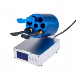 Material de resina compuesta dental suaviza el calentador 30-70 ? pantalla digital