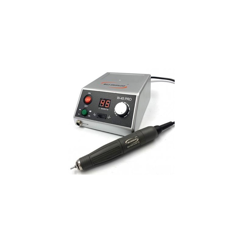 Máquina Pulidora Sin Escobillas del Micromotor + Pieza de Mano 45K RPM W-45