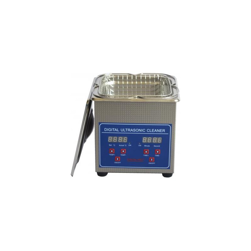 1.3L Compacto Máquina Limpiadora Ultrasónica Digital de Acero Inoxidable SUS304 JPS-08A