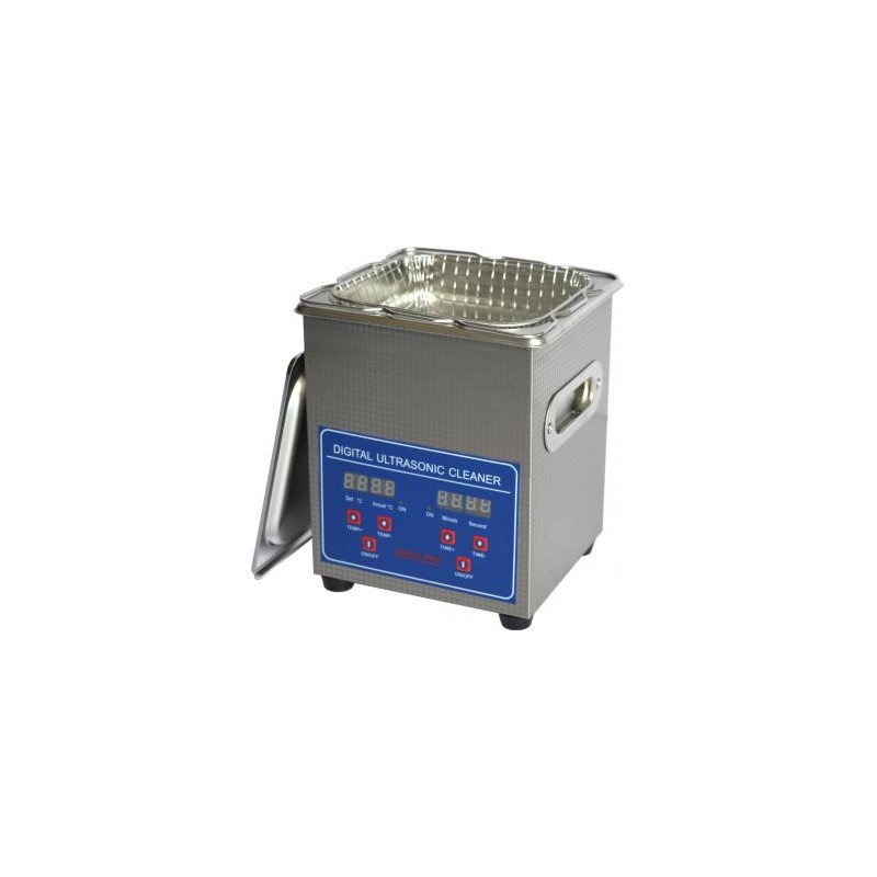 2L Compacto Máquina Limpiadora Ultrasónica de Acero Inoxidable SUS304 JPS-10A