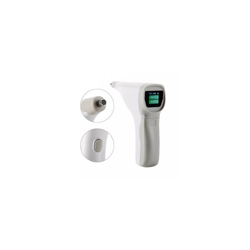 Comparador de color de dientes LED dental Colorímetro digital con guía de sombra de dientes