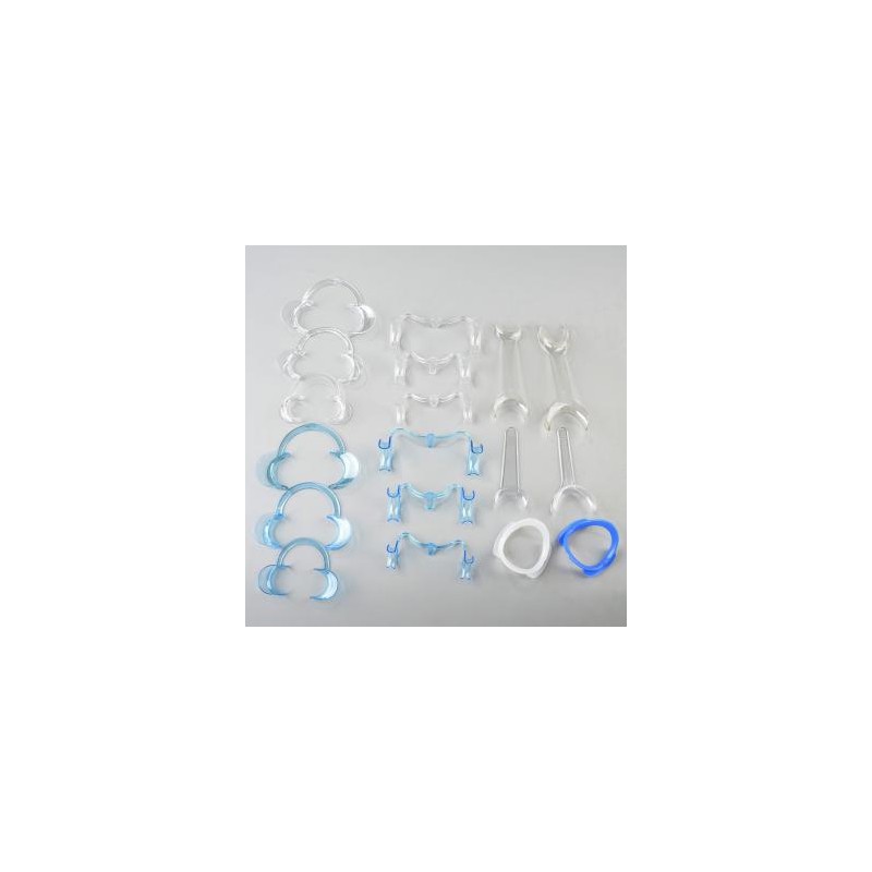 18Pcs/kit Intraoral de labios y mejillas para blanqueamiento dental
