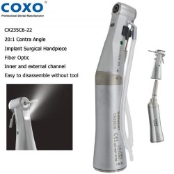 YUSENDENT COXO CX235C6-22 Contra Angulo 20:1 Reductor para Implante Dental