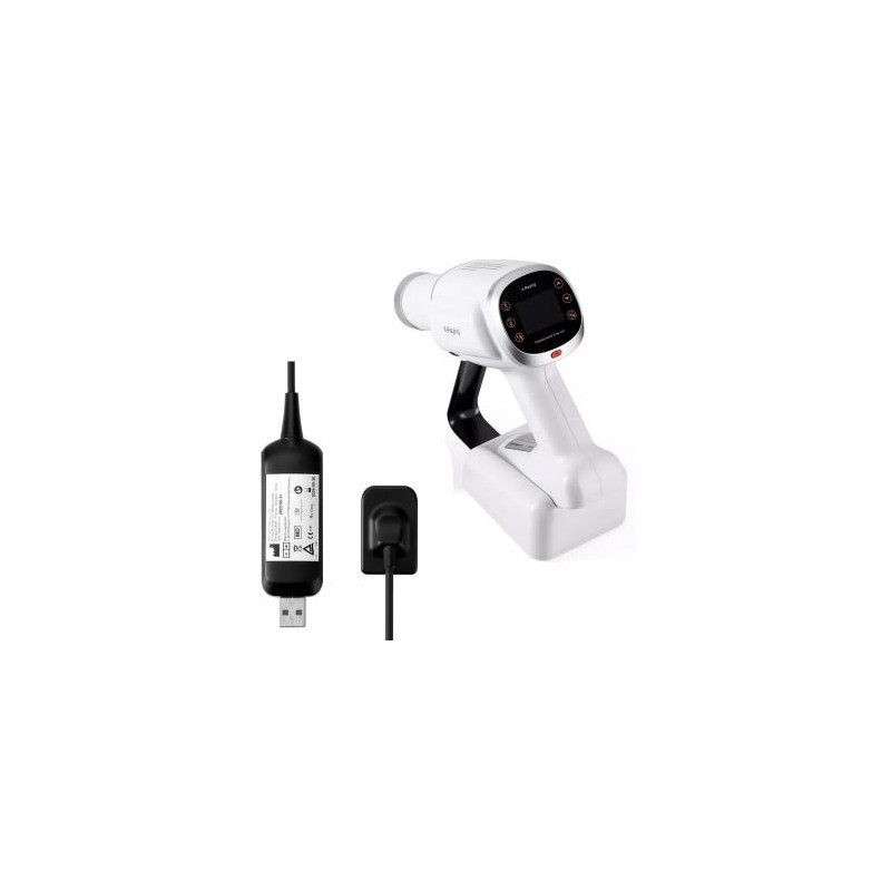 Máquina de rayos X dental portátil de alta frecuencia + Kit de sensor de rayos X RVG