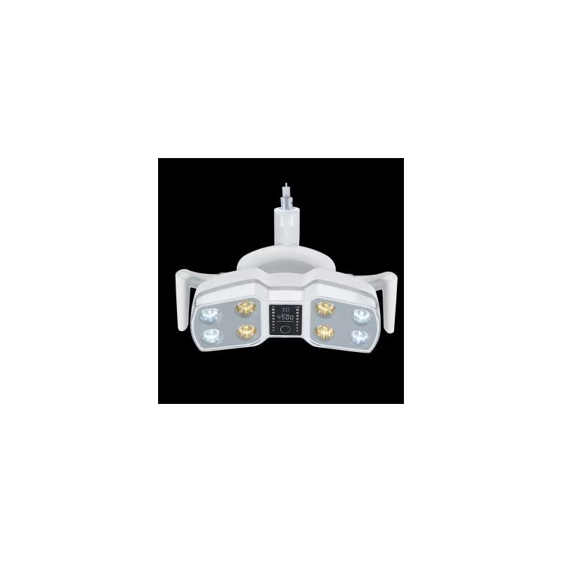 Lámpara de inducción de luz para cirugía dental LED sin sombras lámpara quirúrgica de 8 bombillas KY-P126