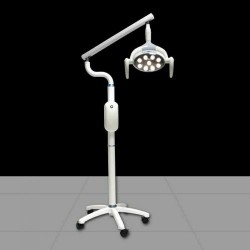 Saab 28W Lámpara quirúrgica LED dental móvil luz de inducción para examen oral P106A-FS