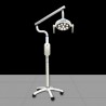 Saab 28W Lámpara quirúrgica LED dental móvil luz de inducción para examen oral P106A-FS