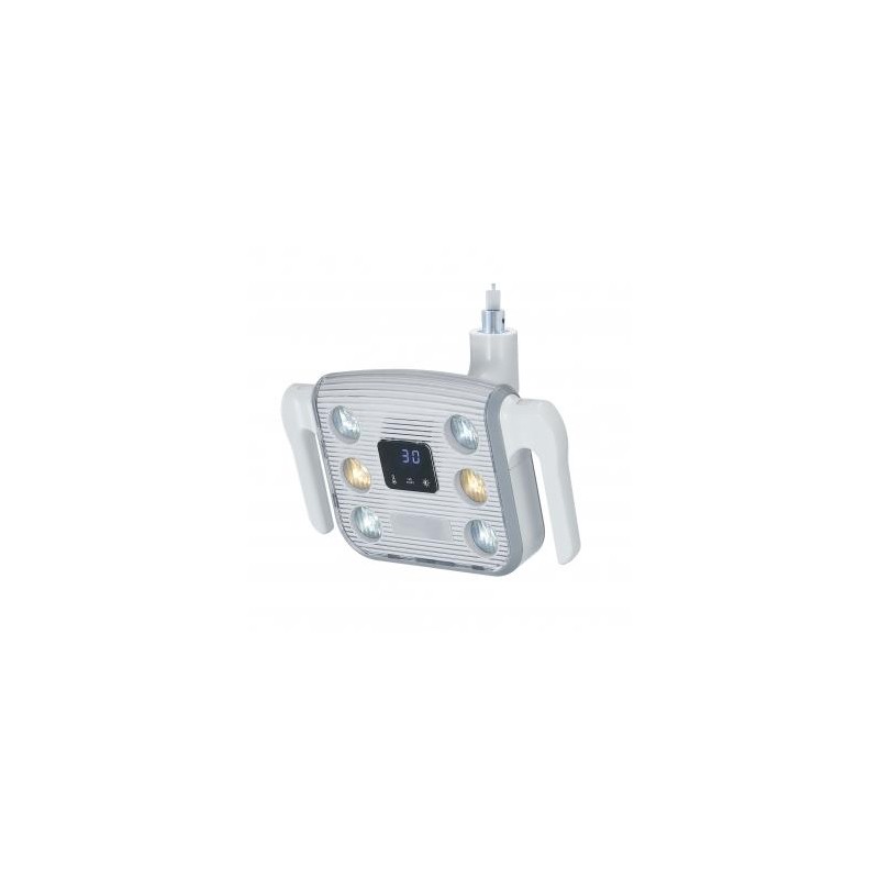 JH-09 10W Lámpara de inducción quirúrgica sin sombras dentales con pantalla LCD de 6 LED